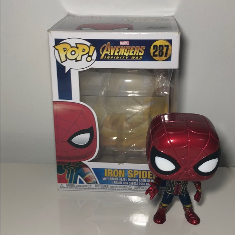 Iron Spider pop figure